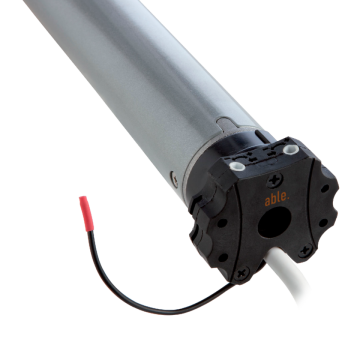 Ø 45 mm buismotorreductor met mechanische eindschakelaar en handmatige uitschakeling - 60 Nm