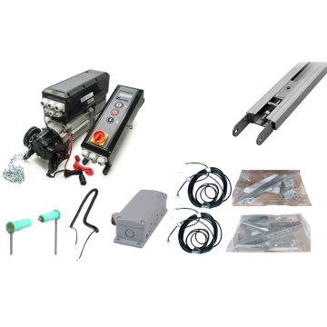 Kit Asmotor 230/INV 100Nm - rail 3,5m - kabel 11m