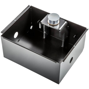 Zelfdragende fundatiekast inox AISI 304.