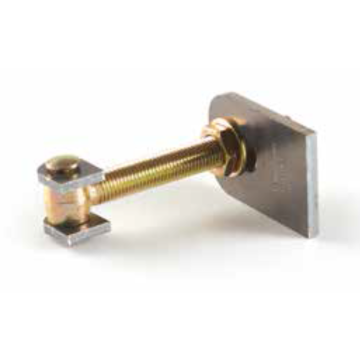 Scharnier met vleugels en plaat met dubbele regulering 180°