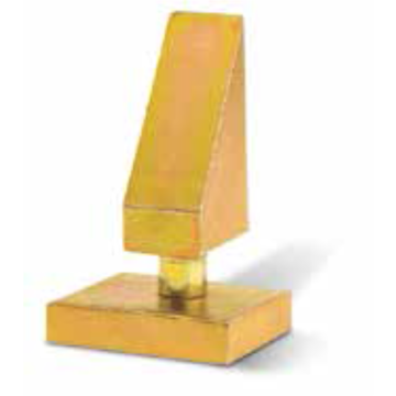 Hekplaat met pin 80x70x20  P24