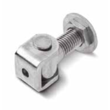 Verstelbaar lasbaar scharnier - inox