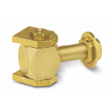 Scharnier voor zware poorten met twee lagers en smeernippel