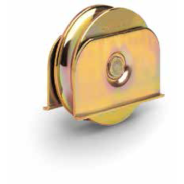 Wielen in C45 met 2 lagers met externe steun