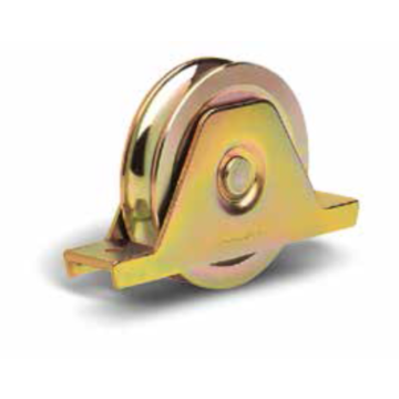 Wielen in C45 met 2 lagers met steun