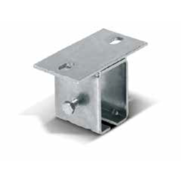 Standaard plafondsteun voor bevestiging en afstelling van monorail