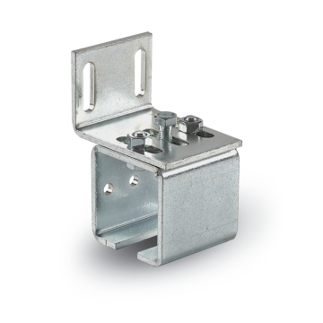 In hoogte verstelbare wandbeugel