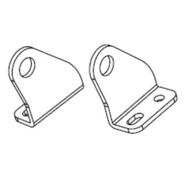 ACK4 Paar kleine draaibare montagebeugels