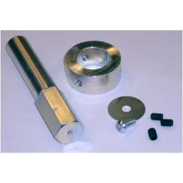 Steekas van 25,4mm naar 6-kant 27mm (Crawford).