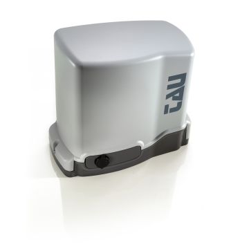 18VDC schuifpoortmotor met opt. encoder, max 600kg. Met magnetische eindelopen met ontvanger..