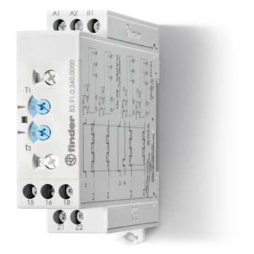 Tijdsrelais - Pulsgever asymmetrisch 240V