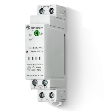 Schemeringschakelaar 120_230Vac-16A , 1polig